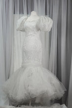 Load image into Gallery viewer, Romantic Wedding Dress with Floral Ornament - In Stock
