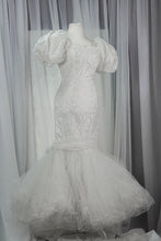 Load image into Gallery viewer, Romantic Wedding Dress with Floral Ornament - In Stock
