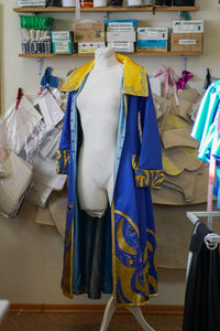 Fantasy Blue Coat Original Character - In Stock