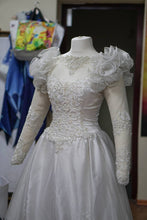 Load image into Gallery viewer, Vintage Wedding White Dress - In Stock
