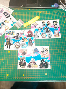 Stickerpack set - Genshin Impact